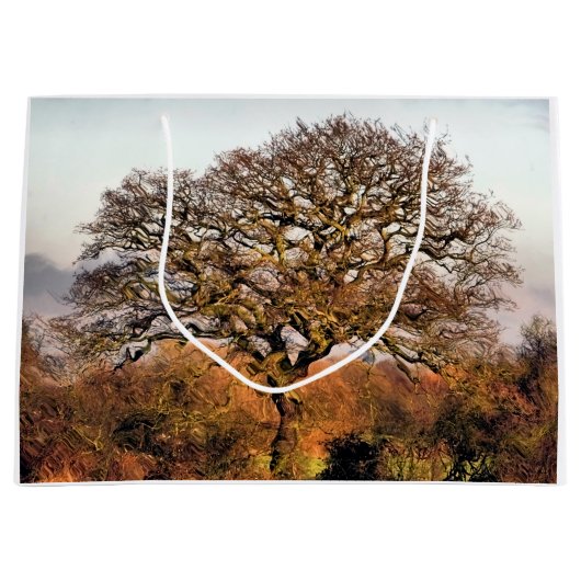 WINTERBAUM GROßE GESCHENKTÜTE (Vorderseite)