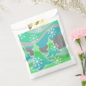 Winterbaum Grüne Gefälligkeitstasche Geschenktütchen (Versiegelt)