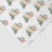 Winterbaum-Hintergrund Seidenpapier (Detail)