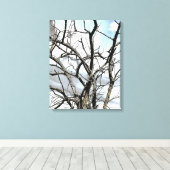 WINTERBAUM LEINWANDDRUCK (Insitu (Holzboden))