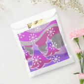 Winterbaum Lila Gefälligkeitstasche Geschenktütchen (Versiegelt)