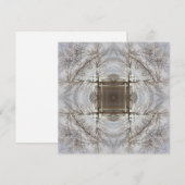 Winterbaum Mandala Art Card (Vorne/Hinten)