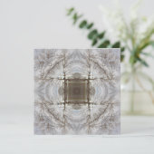 Winterbaum Mandala Art Card (Stehend Vorderseite)