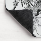 Winterbaum-Mauspad Mousepad (Ecke)
