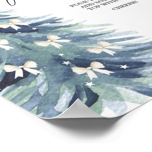 Winterbaum Mon-osa Bar Poster (Ecke)