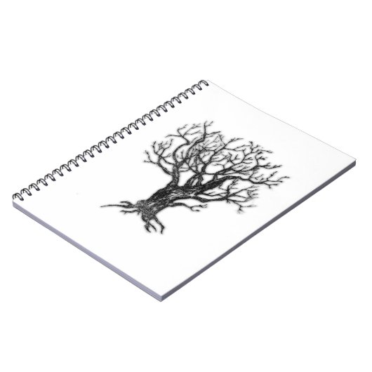 Winterbaum-Notebook Notizblock (Linke Seite)