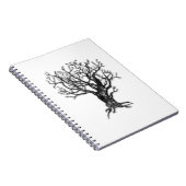 Winterbaum-Notizbuch Notizblock (Rechte Seite)