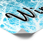 Winterbaum Party: Geisterbaum Poster (Ecke)