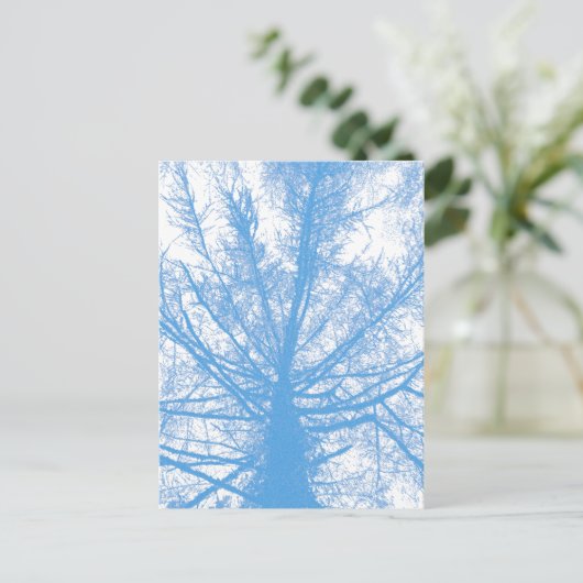 WINTERBAUM POSTKARTE (Stehend Vorderseite)