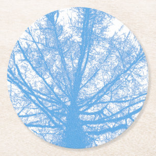WINTERBAUM RUNDER PAPPUNTERSETZER