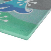 Winterbaum-Schneidebrett Schneidebrett (Ecke)