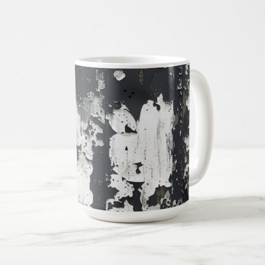 Winterbaum-Tarnung Kaffeetasse (VorderseiteRechts)