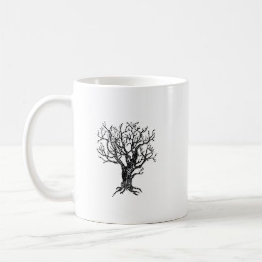 Winterbaum-Tasse Kaffeetasse (Links)