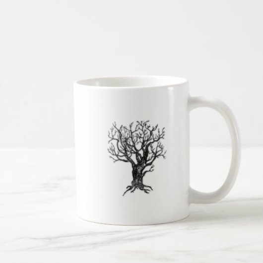 Winterbaum-Tasse Kaffeetasse (Rechts)