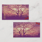 Winterbaum Visitenkarte (Vorne/Hinten)