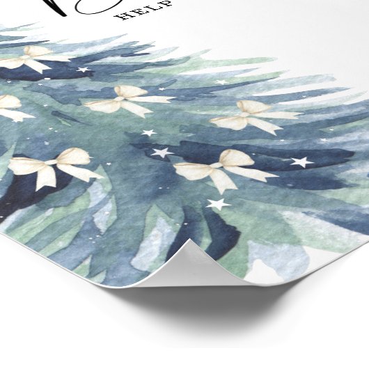 Winterbaumbaby Drinks Poster (Ecke)