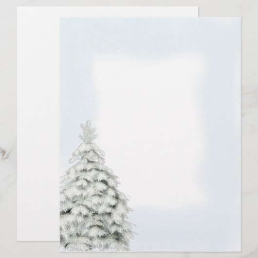 Winterbaumbriefe (Vorne/Hinten)