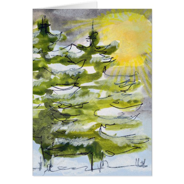 Winterbäume (Vorne)