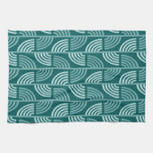 Winterbäume 2.Abstraktes Muster Geschirrtuch (Horizontal)