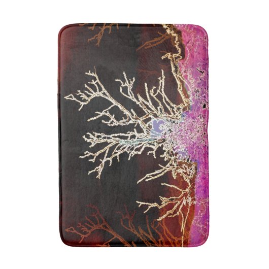 WINTERBÄUME BADEMATTE (Vorderseite Vertikal)