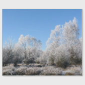 WINTERBÄUME GESCHENKPAPIER (Flach)