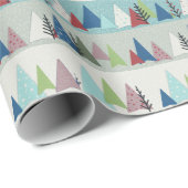 Winterbäume Geschenkpapier (Rolleneckpunkt)