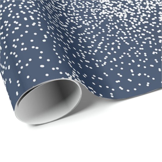 Winterbäume Geschenkpapier (Rolleneckpunkt)