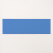 Winterbäume in Fun Pastels Typografie Yogamatte (Rückseite (Horizontal))