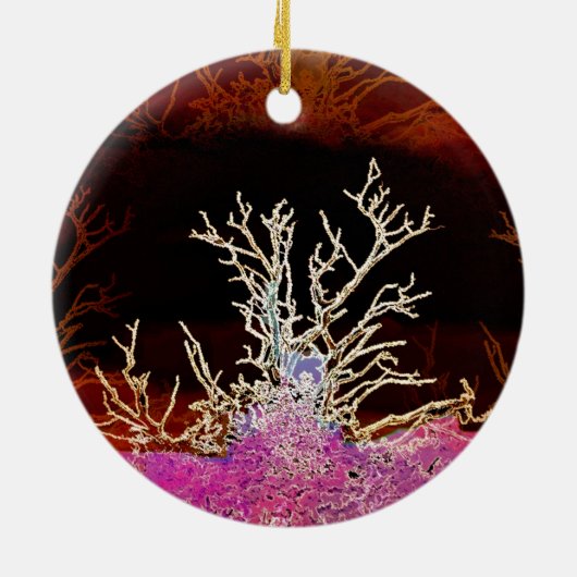 WINTERBÄUME KERAMIK ORNAMENT (Hinten)