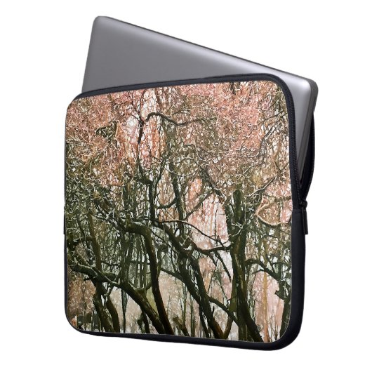 WINTERBÄUME LAPTOPSCHUTZHÜLLE (Vorderseite Links)