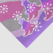 Winterbaume Lila Gewebepapier Seidenpapier (Ausschnitt)