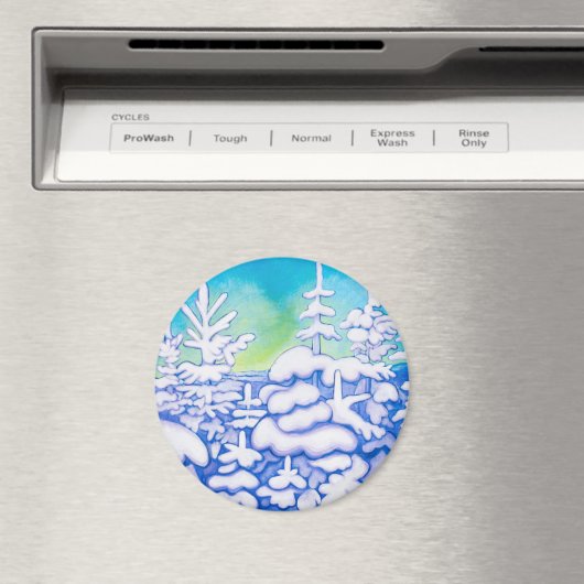 Winterbäume Magnet (In Situ (Geschirrspüler))