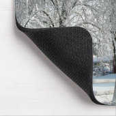 Winterbäume Mousepad (Ecke)
