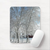Winterbäume Mousepad (Mit Mouse)