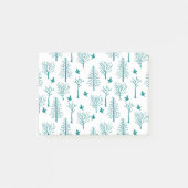 Winterbäume Post-it Klebezettel (Vorderseite)