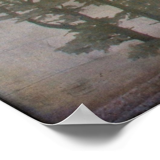 Winterbäume Poster (Ecke)