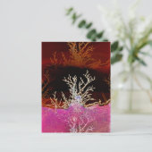 WINTERBÄUME POSTKARTE (Stehend Vorderseite)