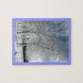 Winterbäume Puzzle (Horizontal)