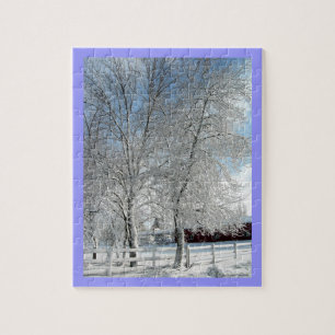 Winterbäume Puzzle
