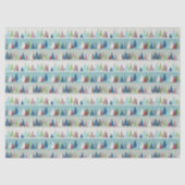 Winterbäume Seidenpapier (Vorderseite)