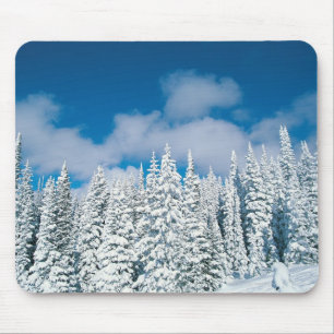 Winterbäume, Steamboat, Colorado, USA Mousepad