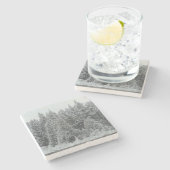 Winterbaume Steinuntersetzer (Seitenansicht)