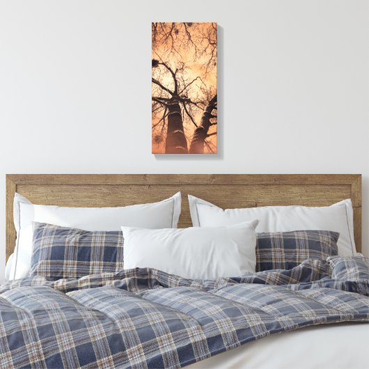 Winterbäume unten leinwanddruck (Insitu (Schlafzimmer))
