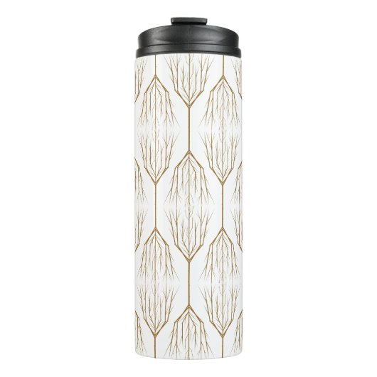 Winterbaumen Wärmespeicher Thermosbecher (Vorderseite)