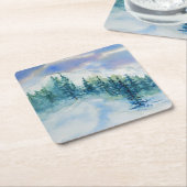 Winterbaumgebirge Untersetzer (angewinkelt)