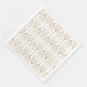 Winterbaumpapier Napkins Serviette (Ecke)