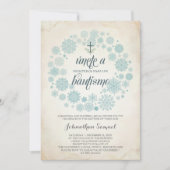 Winterbautizo-Einladungsvorlage, Spanisch Einladung (Vorderseite)