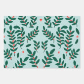 Winterbeerblau Geschenkpapier Set (Vorderseite 3)