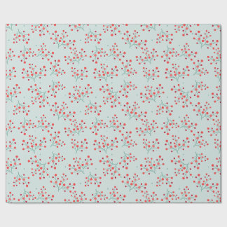 Winterbeere Geschenkpapier