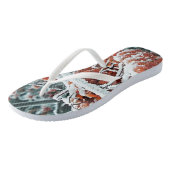 Winterbeeren mit Eis Badesandalen (Schrägansicht)